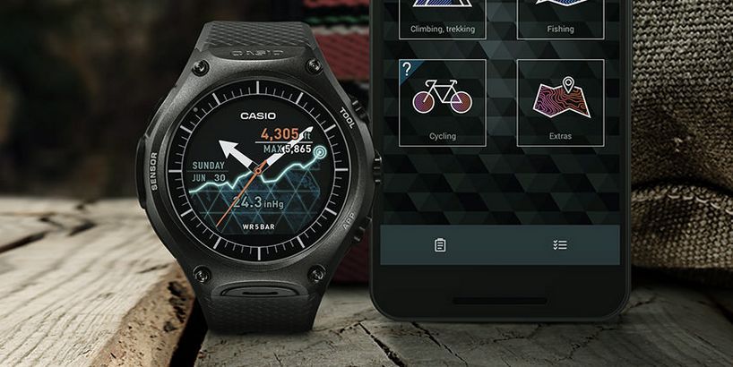 Casio enters the smartwatch race with rugged Android Wear offering