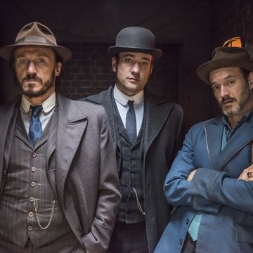 Drake, Reid and Jackson in Ripper Street series four
