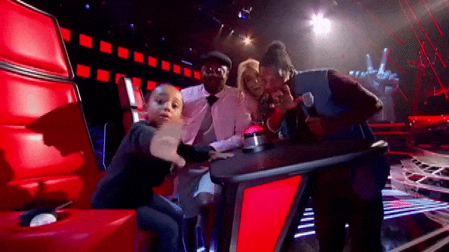 Kingsley on The Voice UK