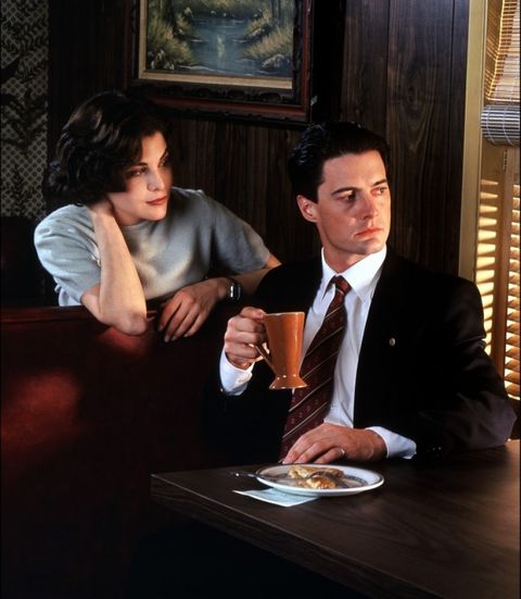 Audrey and Dale Cooper in Twin Peaks