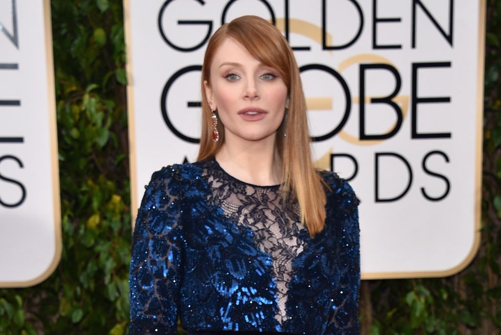 bryce dallas howard arrives at the 73rd annuals golden globe awards