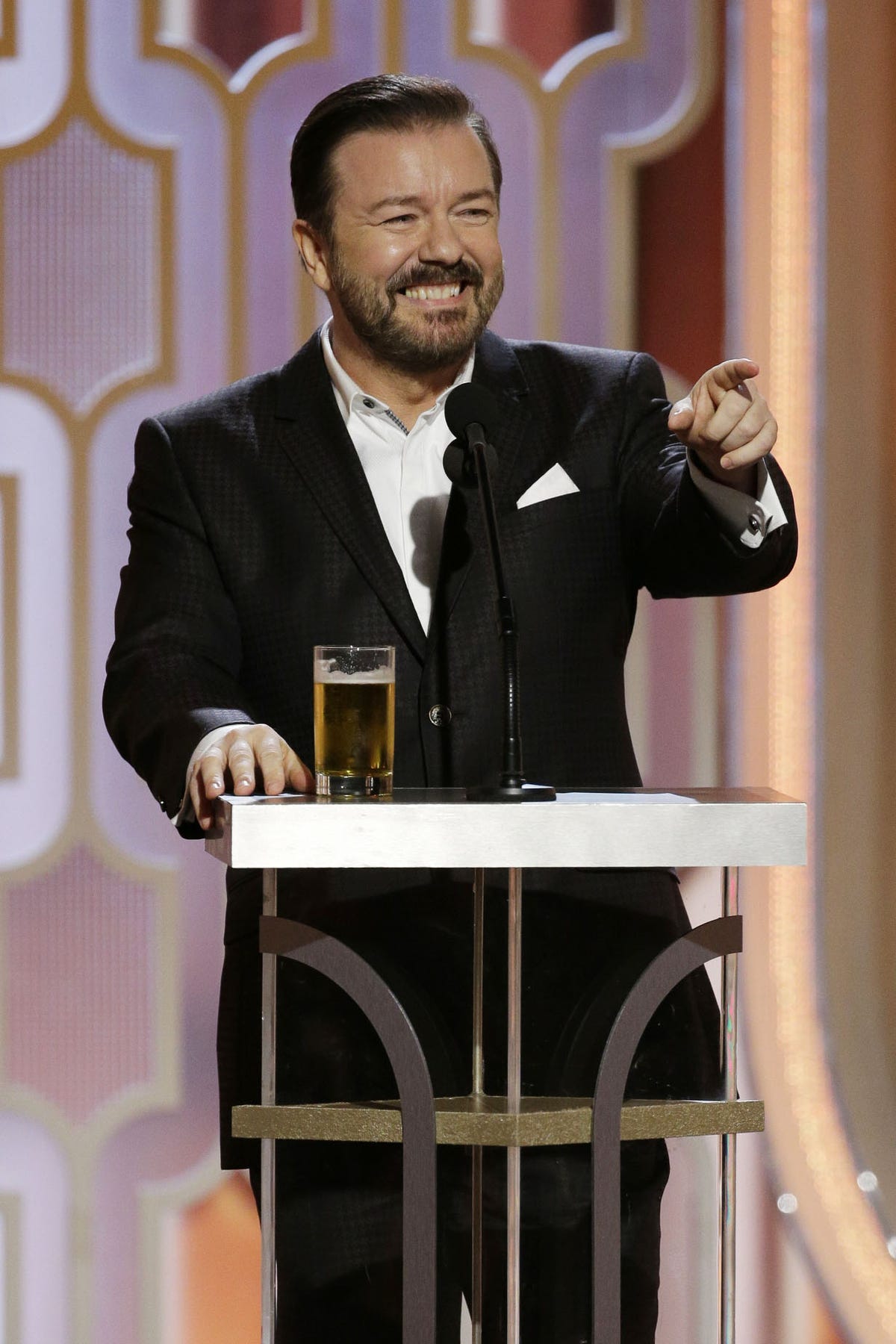 Ricky Gervais says people being offended by his jokes is "the
