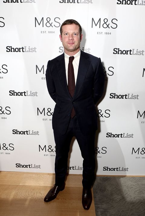 Dermot O'Leary attends a reception hosted by Marks & Spencer and ShortList Magazine