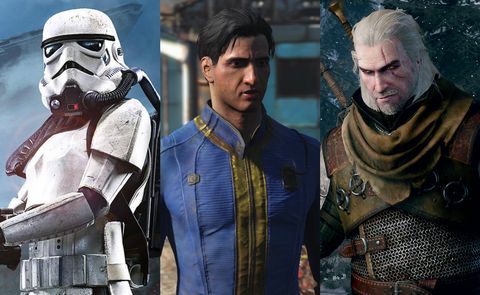 Star Wars: Battlefront / Fallout 4 / The Witcher 3