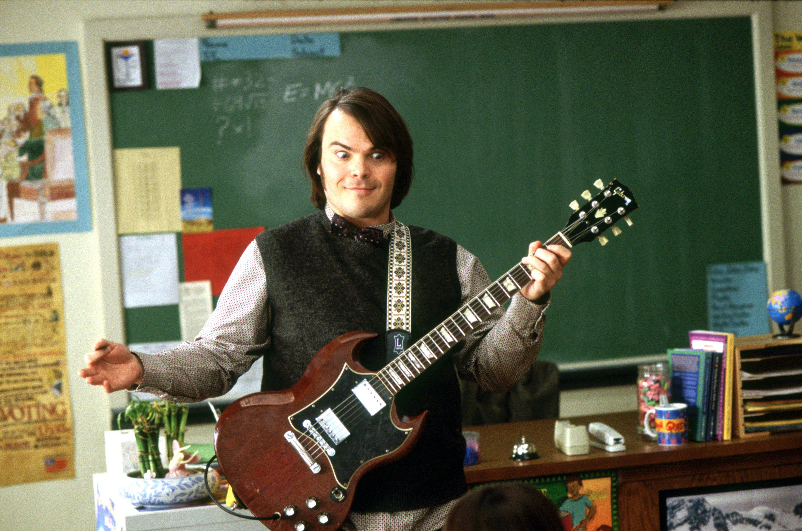 Photos! Jack Black Goes Back to School of Rock