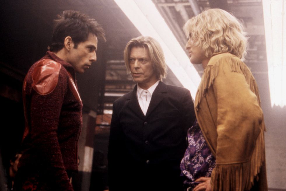 Ben Stiller, David Bowie and Owen Wilson in Zoolander