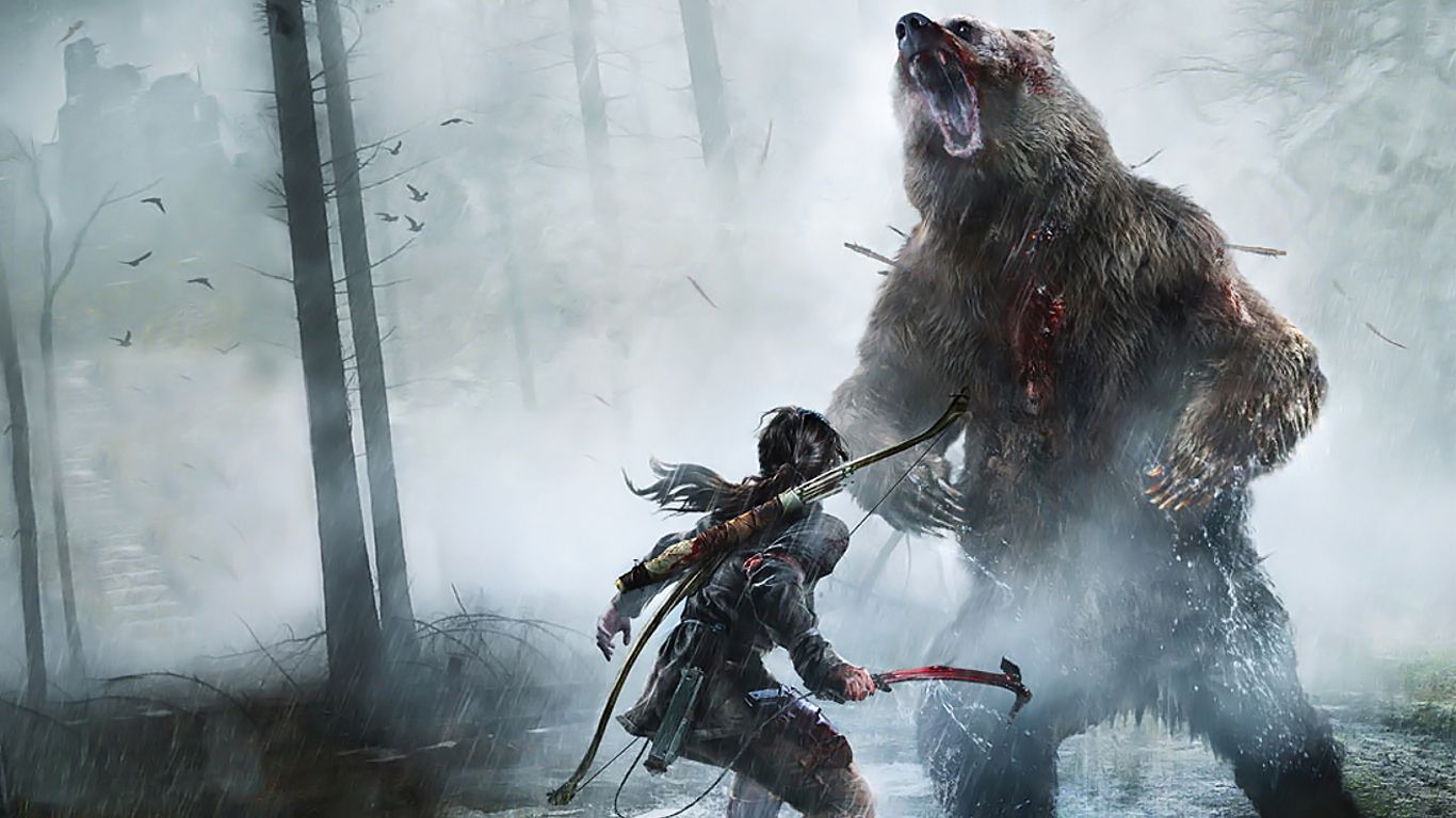 Lara Croft Rise Of The Tomb Raider HD wallpaper