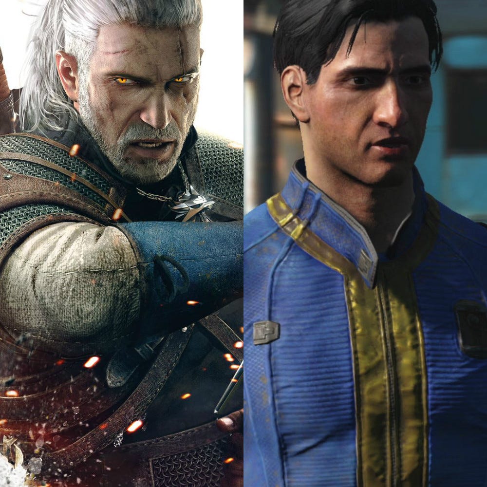 Dragon Age: Inquisition e The Witcher 3 - ED - PS4