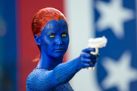 Jennifer Lawrence as Mystique in X-Men: Days Of Future Past