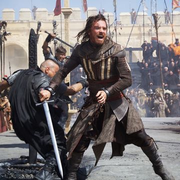 Michael Fassbender in the Assassin's Creed movie