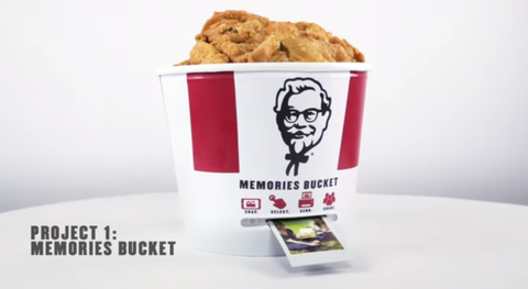 KFC Memories Bucket
