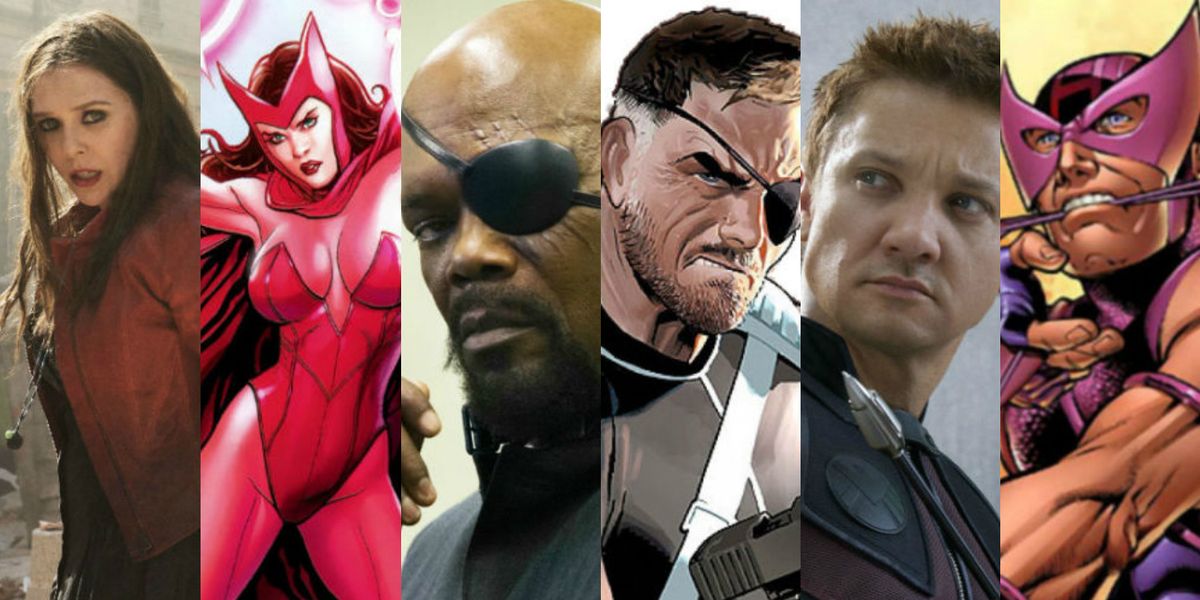 Which Marvel superheroes look least like their comic book ...