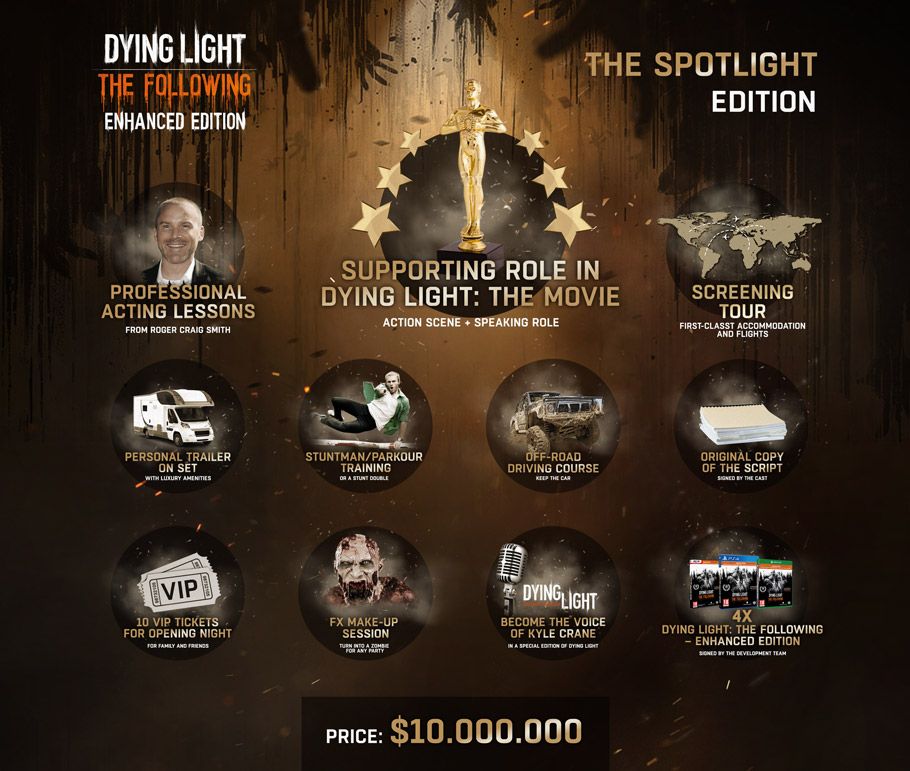 dying light the following cost