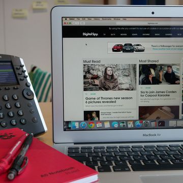 Digital Spy shown on a laptop