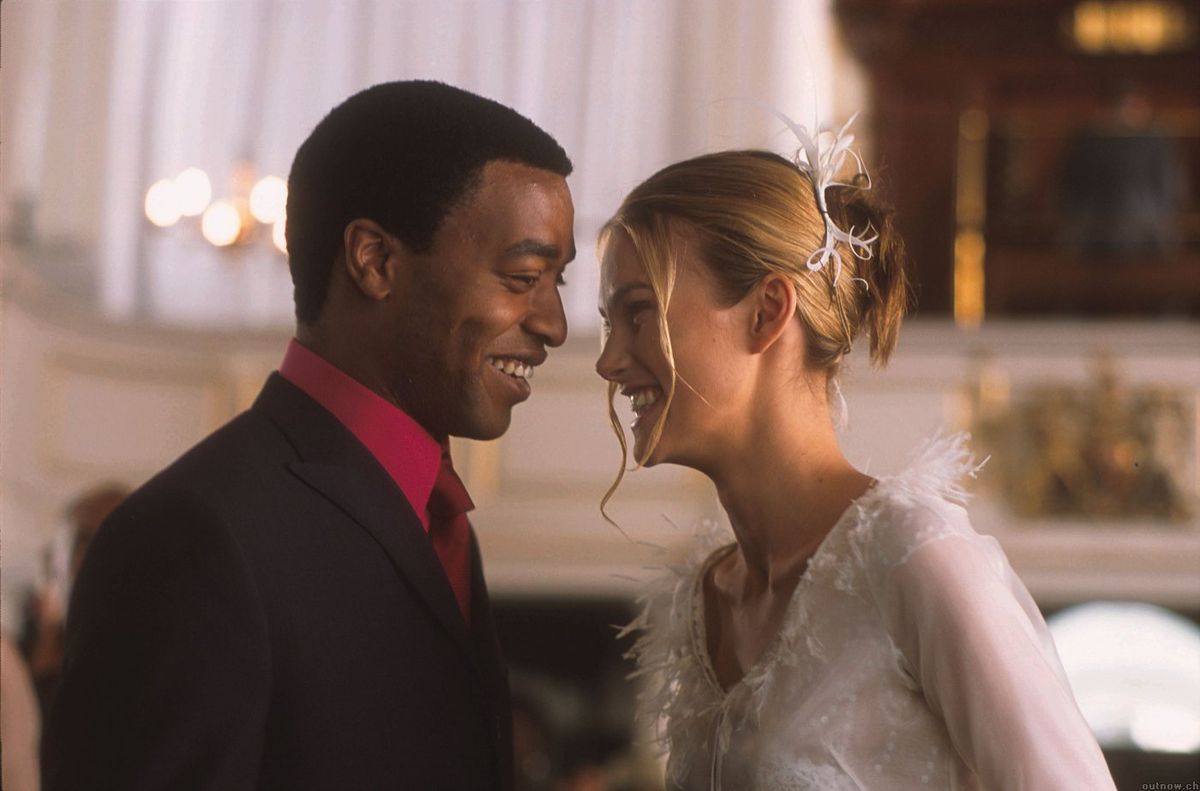 chiwetel ejiofor and keira knightley in love actually 2003