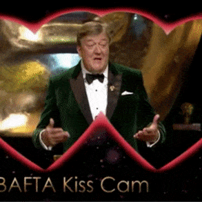 Stephen Fry explains the BAFTAs Kiss Cam