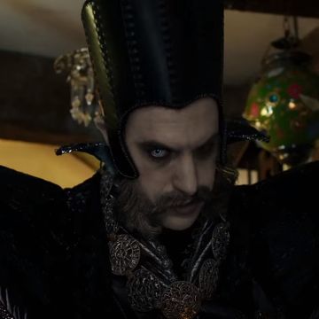 Sacha Baron Cohen as Time in Alice Through the Looking Glass trailer