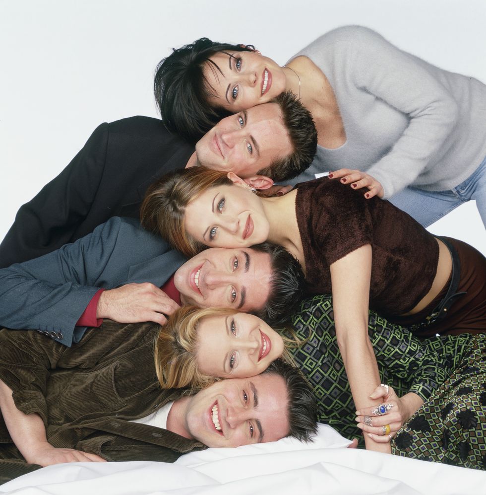 Friends Cast: Jennifer Aniston, David Schwimmer, Matthew Perry, Matt LeBlanc, Courteney Cox, Lisa Kudrow