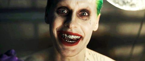 jared leto as the joker in suicide squad