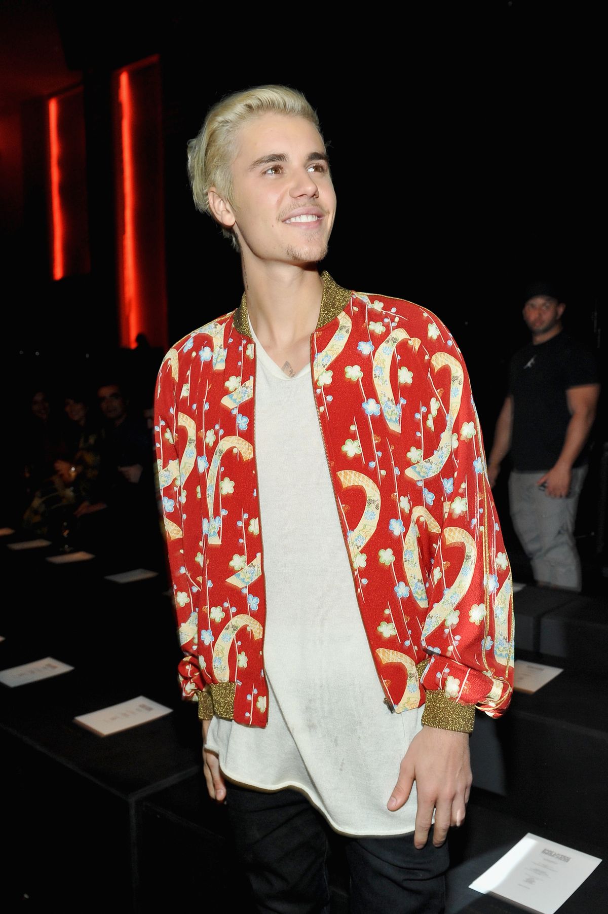 Justin Bieber attends Saint Laurent at the Palladium