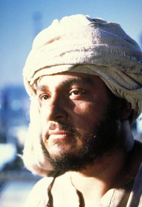 John Rhys-Davies in Raiders of the Lost Ark (1981)