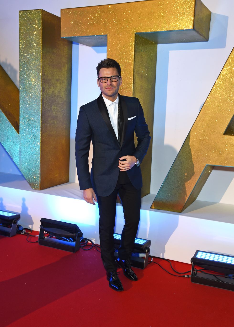 Mark Wright arrives for the 2013 British Academy Games Awards at