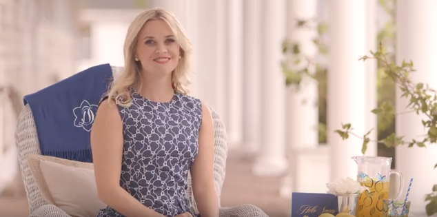 Reese Witherspoon in a Draper James video.