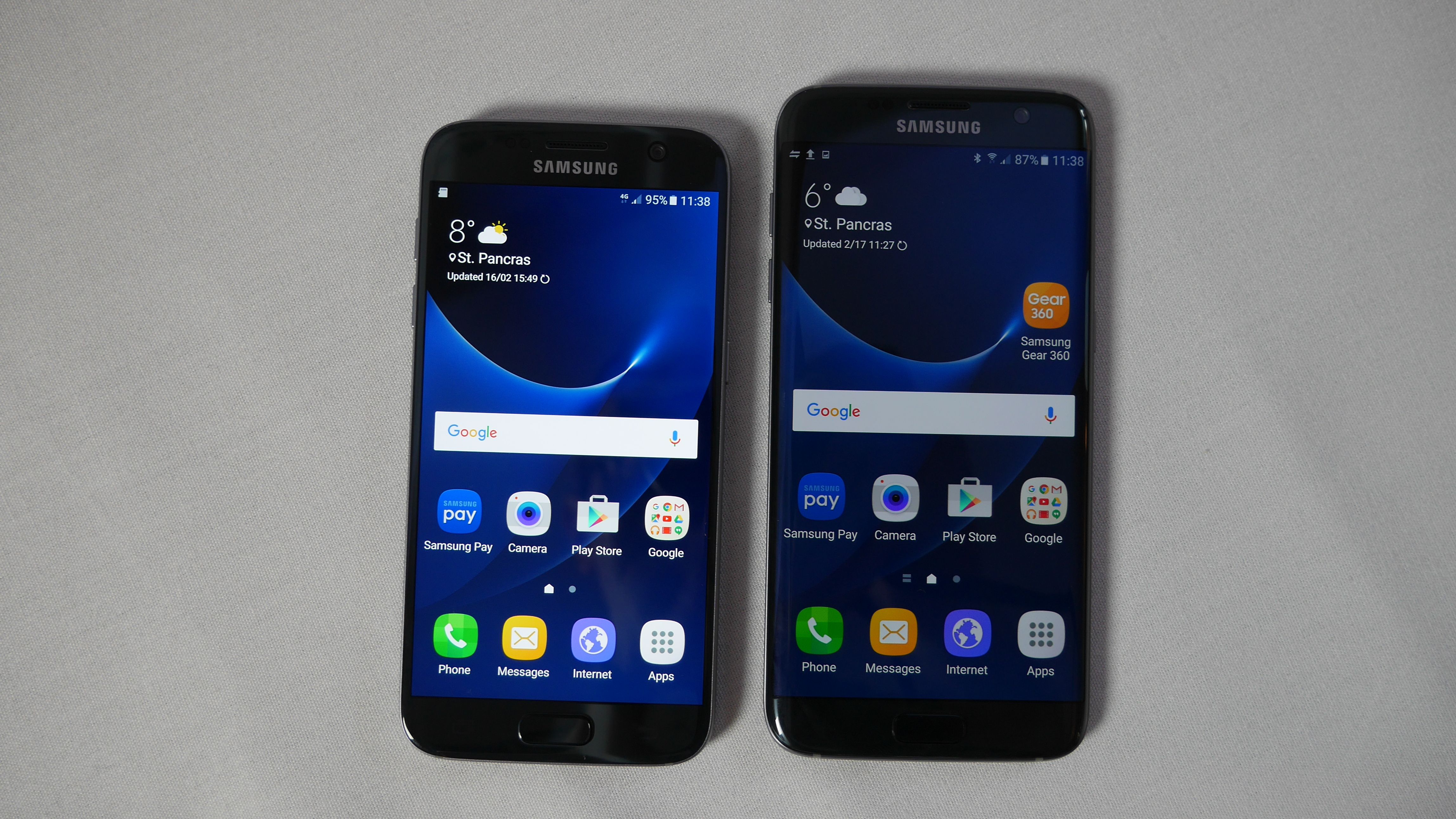 Honor vs samsung. Samsung Galaxy s7 Edge Размеры.