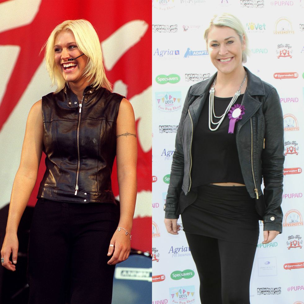 Jo O'Meara S Club 7: Then and Now