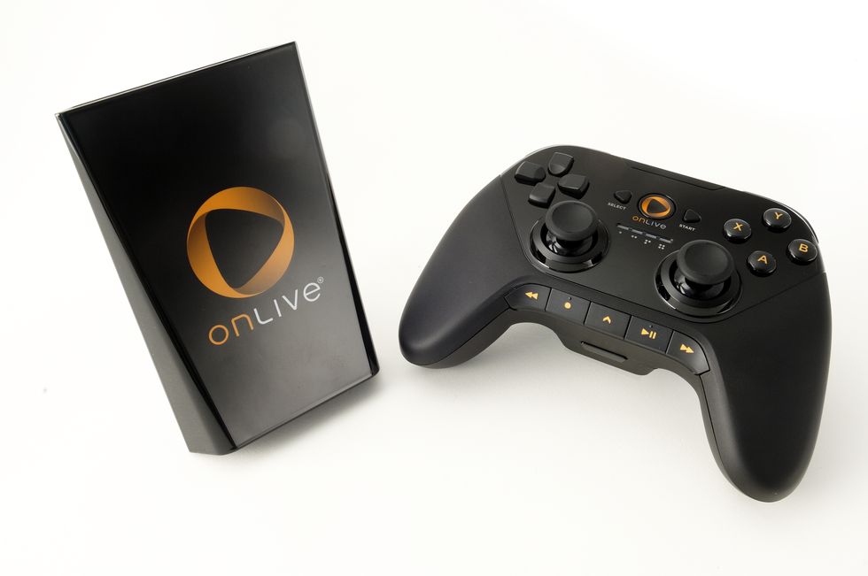 OnLive MicroConsole Game System and control pad