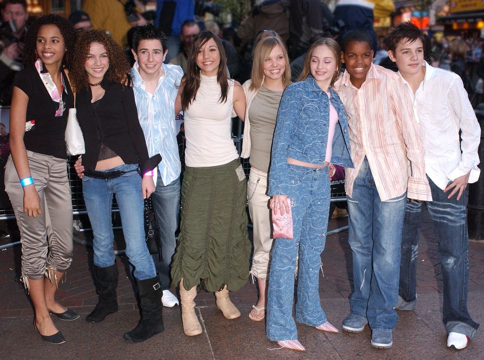 s club juniors attends the s club seeing double premiere in london west end