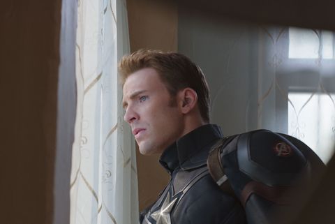Chris Evans als Captain America im Bürgerkrieg von Captain America