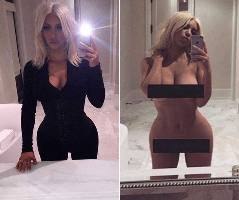 OMG! Kim Kardashian just inspired Sharon Osbourne to share her own NUDE selfie