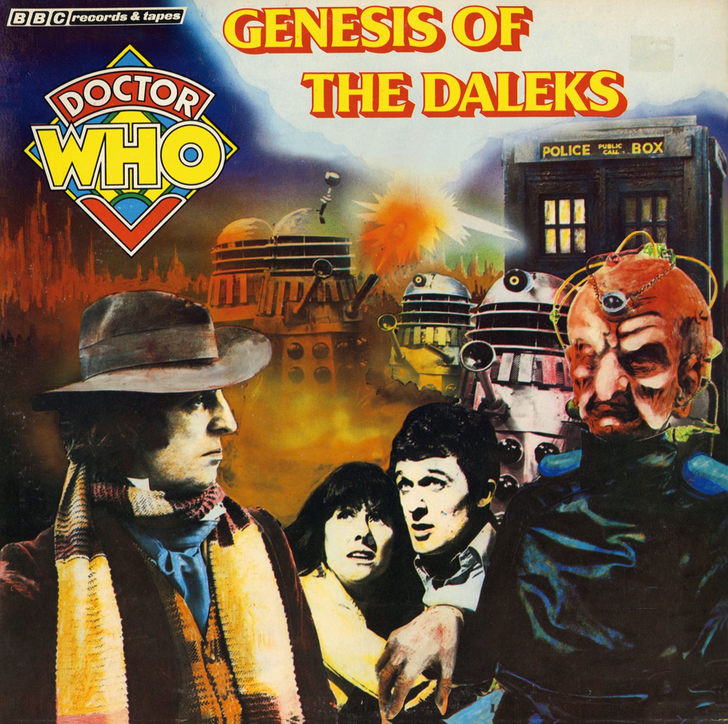 DOCTOR WHO GENESIS OF THE online DALEKS VINYL RECORD