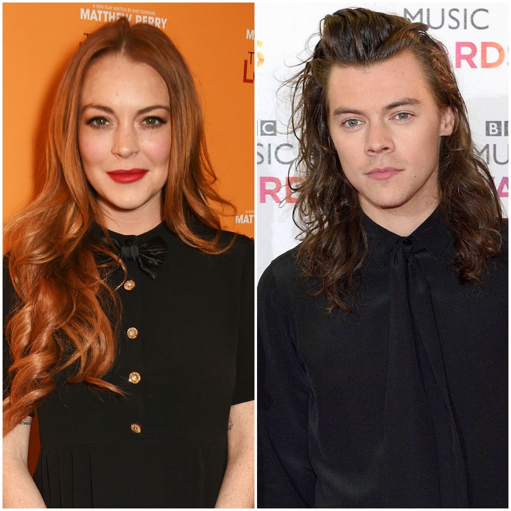 Lindsay Lohan Claims That She Turned Down One Directions Harry Styles And We Totally Believe Her 