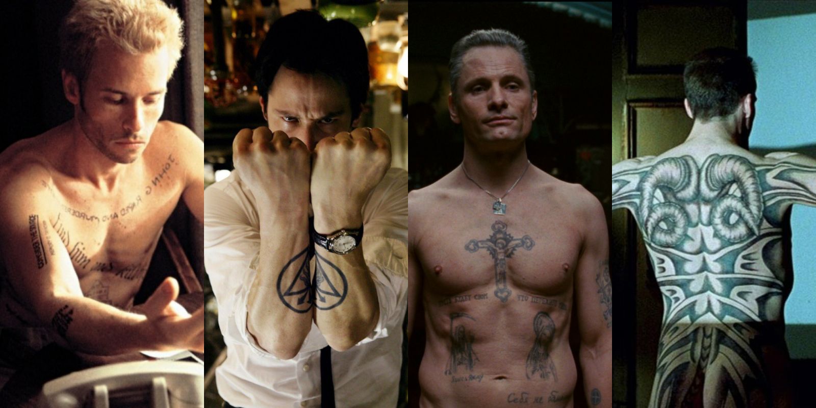 12 Baddest-ass tattoos in movies, from George Clooney's neck to Tom Hardy's  everything