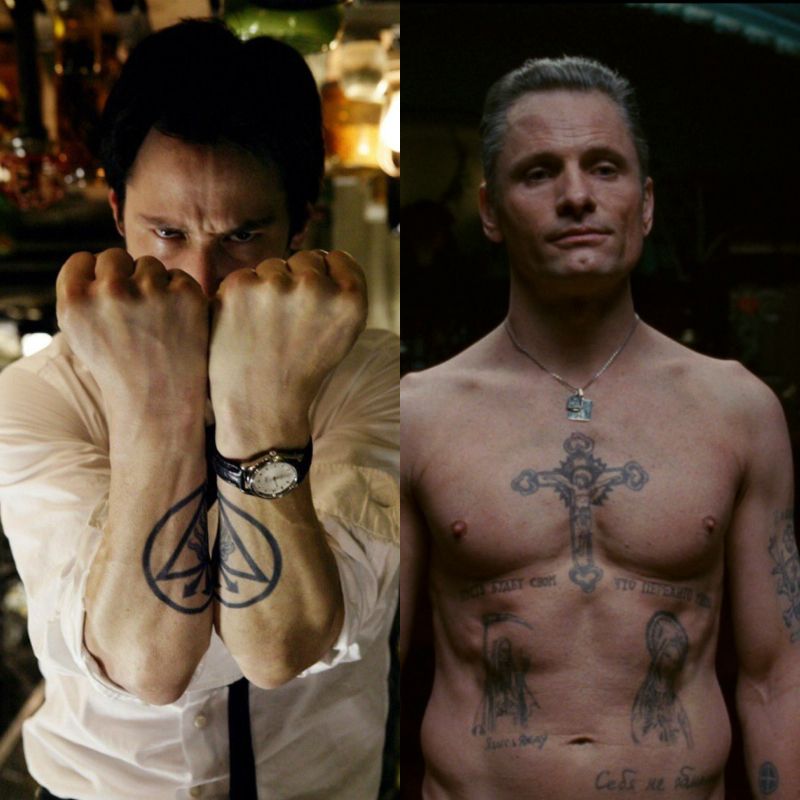 12 Baddest-ass tattoos in movies, from George Clooney's neck to Tom Hardy's  everything