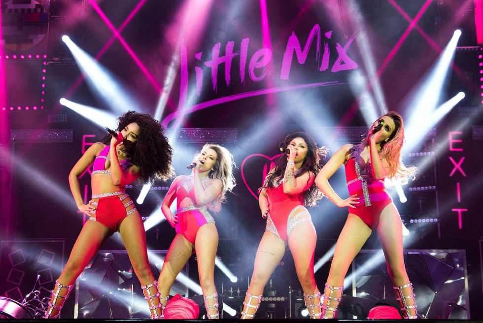 little mix in concert at motorpoint arena cardiff