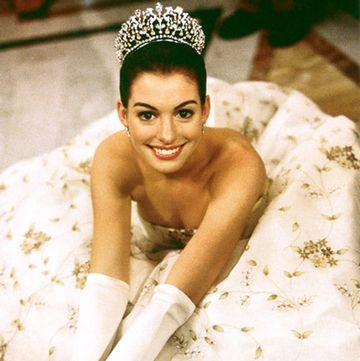 anne hathaway in 2001's the princess diaries