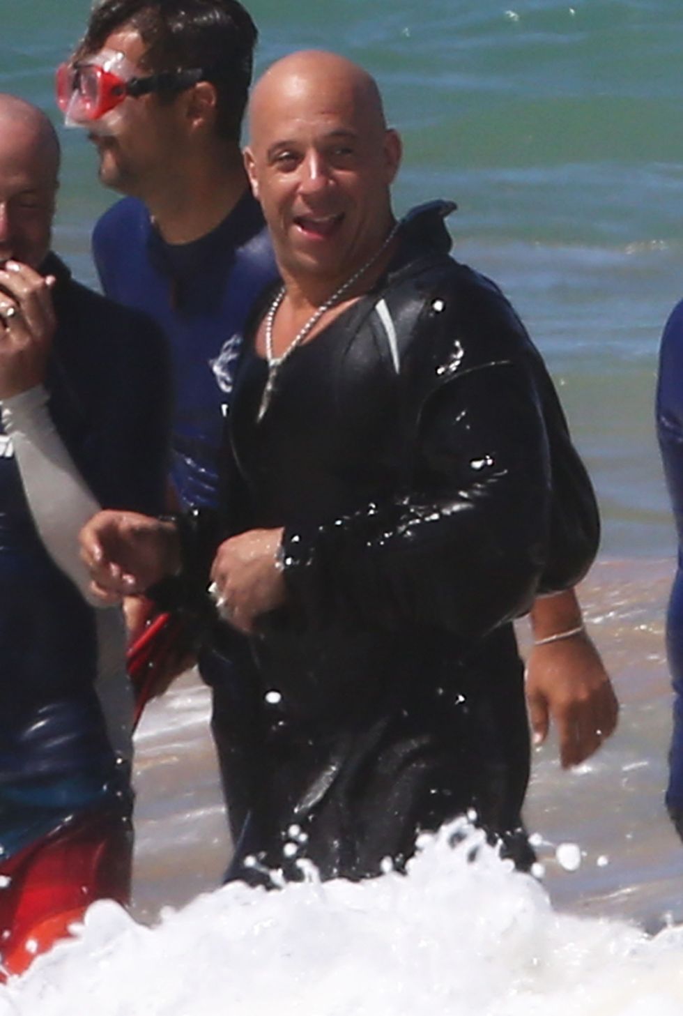 Vin Diesel filming XXX: The return of Xander Cage in Miami