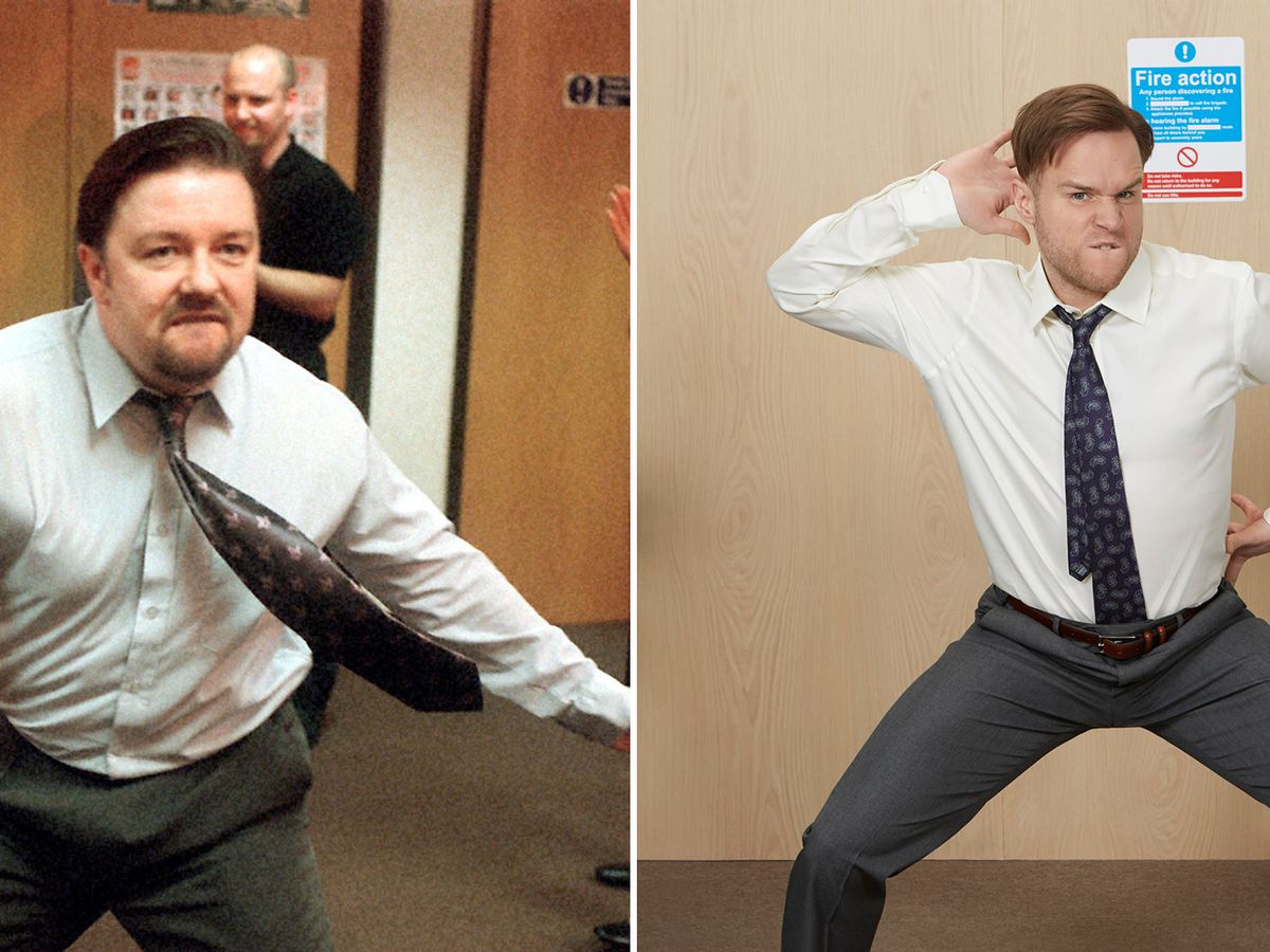 Olly Murs dancing like David Brent has completely baffled us