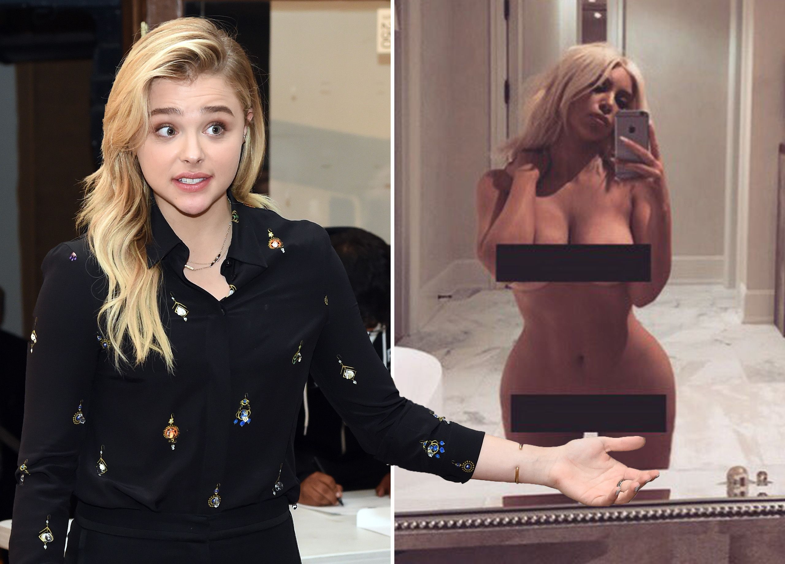 Chloë Grace Moretz Speaks After Kim Kardashian Nude Selfie Tweet