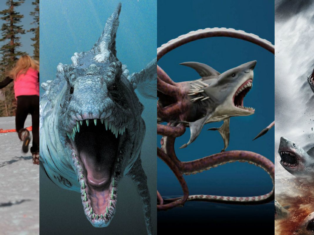 dinoshark vs jaws