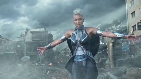 X Men Dark Phoenix Star Reveals One Big Change About Storm S Outfit From Apocalypse