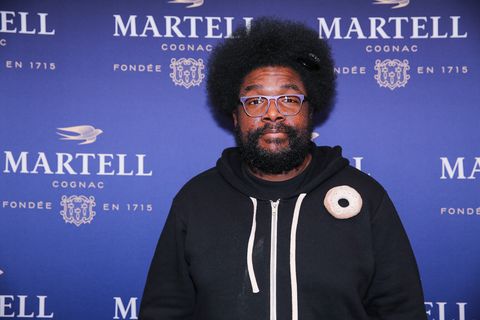 Questlove of The Roots poses during the Martell Vanguard Experience event