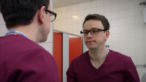Arthur Digby in Holby City