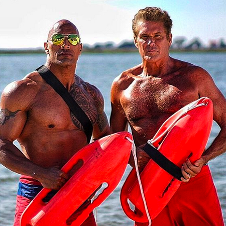 Dwayne 'The Rock' Johnson told everyone to use butt glue on Baywatch set
