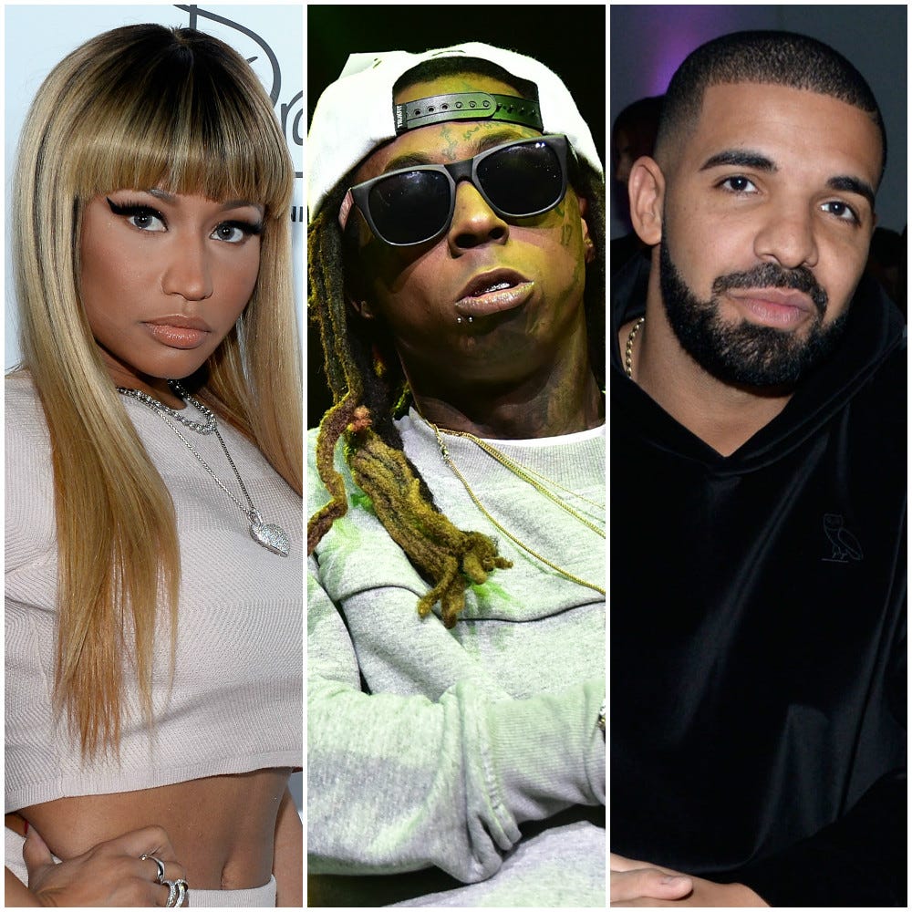 Lil Wayne is suing Universal for $40m over Drake and Nicki Minaj.