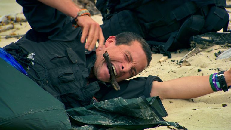 Bear Grylls Gives Himself An Enema On Tonights Mission Survive 