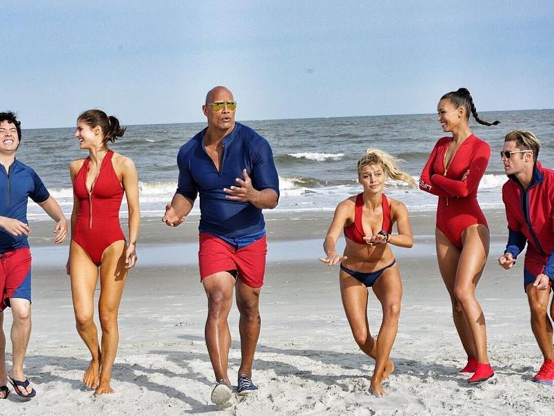 Dwayne 'The Rock' Johnson told everyone to use butt glue on Baywatch set